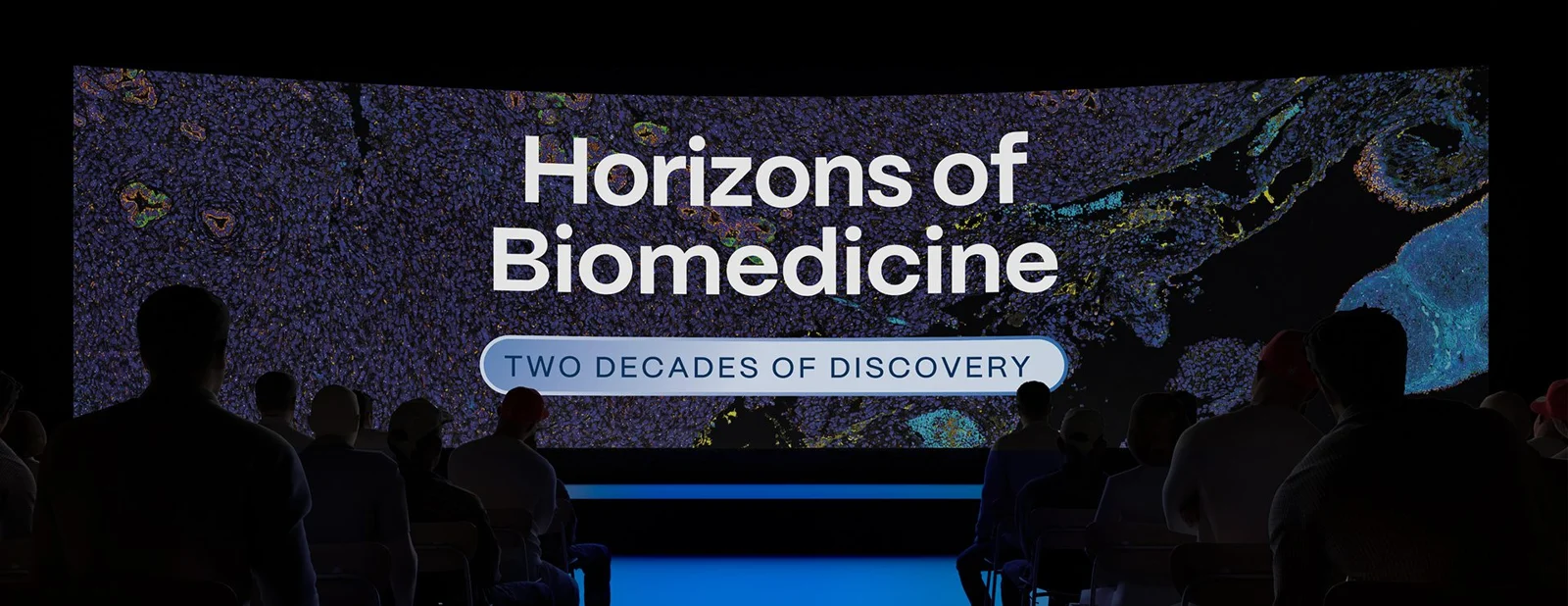 Público frente al escenario de Horizons of Biomedicine.