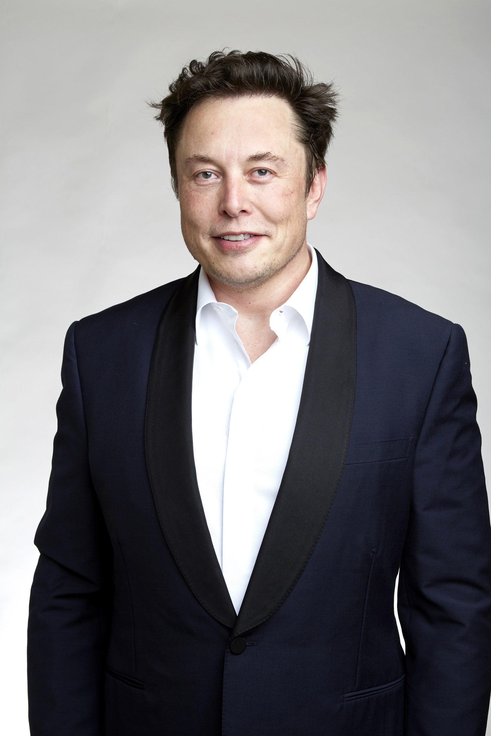 Retrato de Elon Musk en la Royal Society.