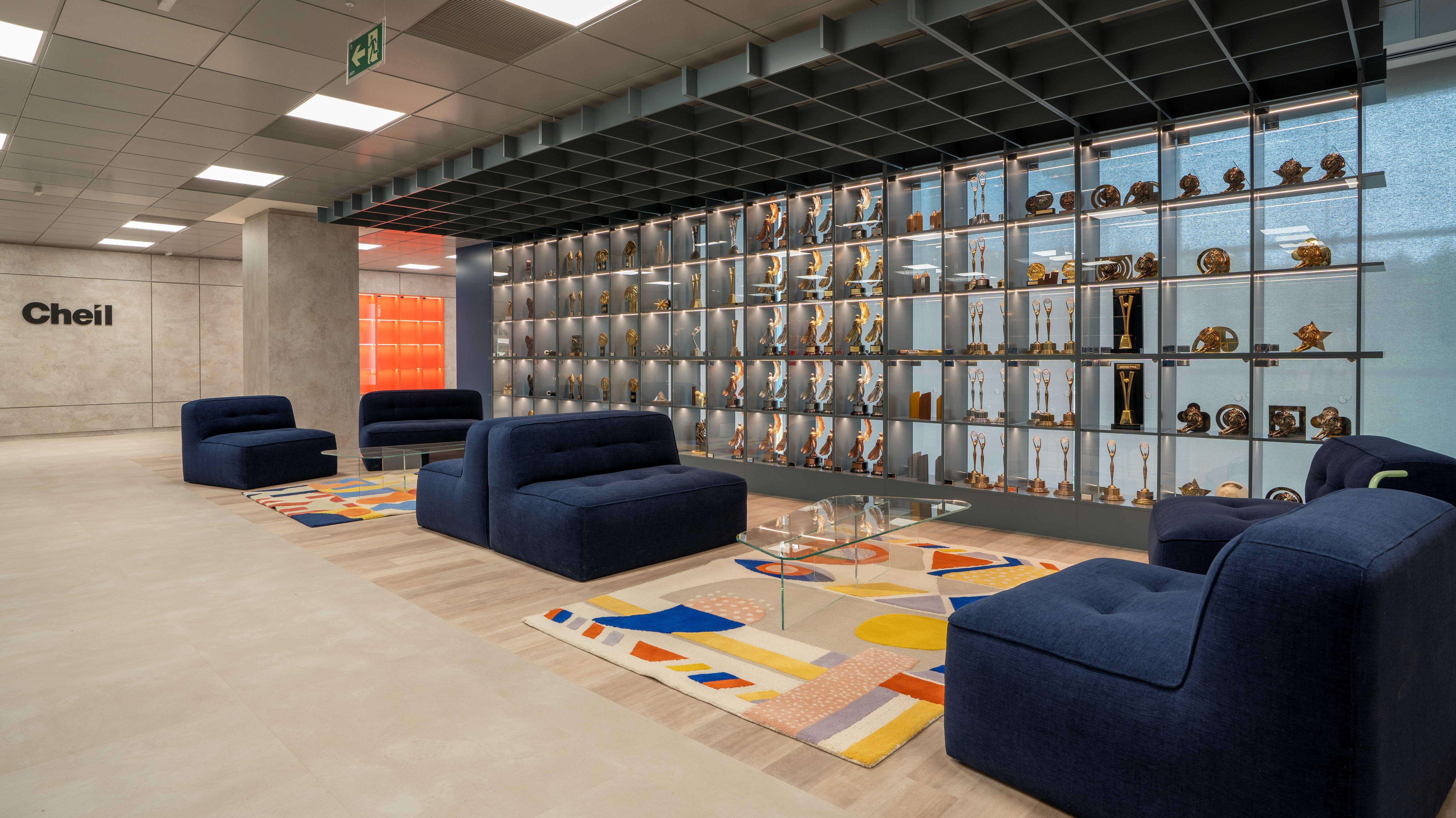 Interior de la sede de Cheil Spain.