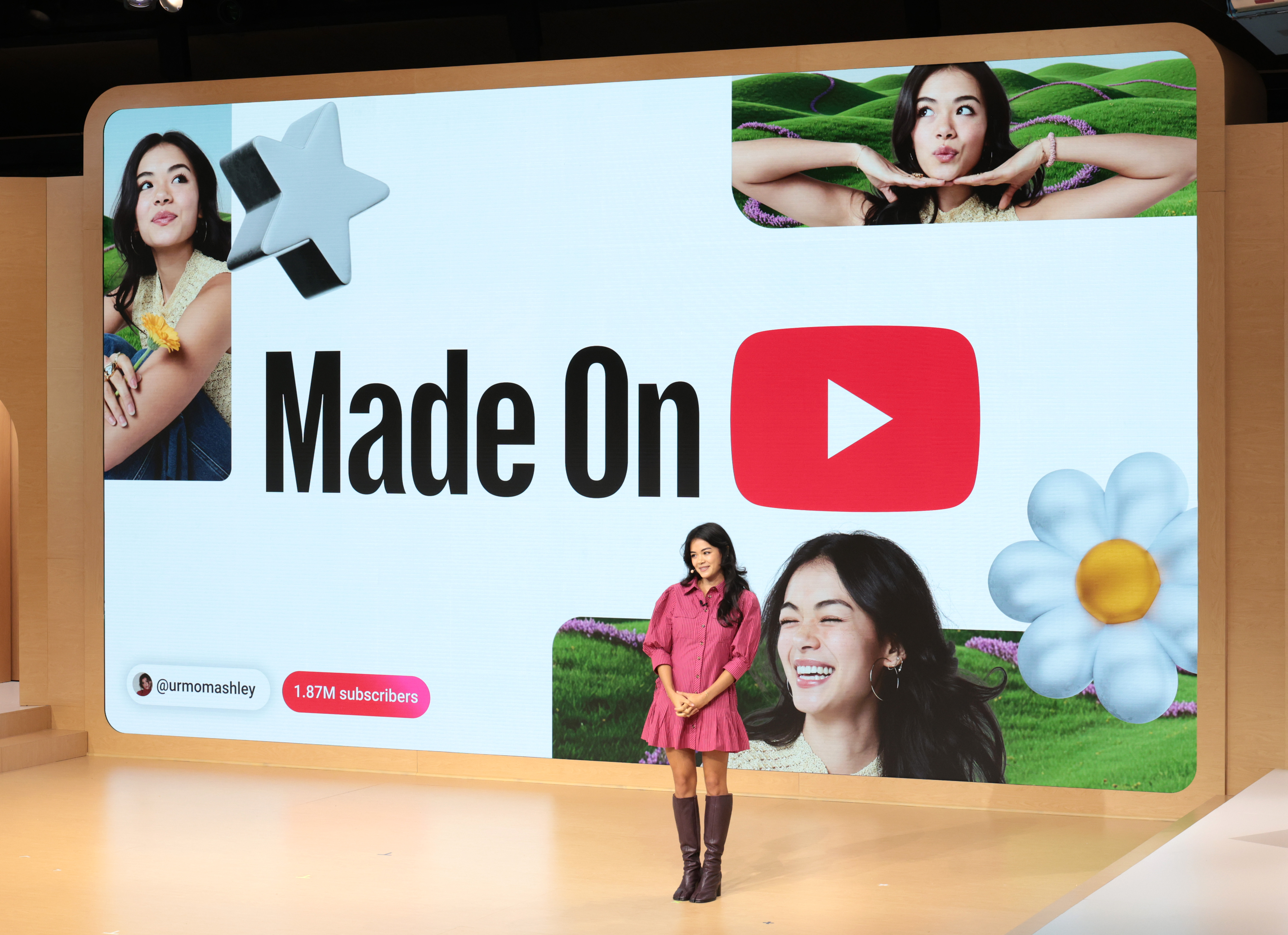 Ashley Alexander participa en Made On YouTube 2025.
